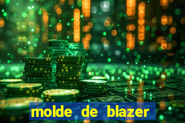 molde de blazer masculino para imprimir